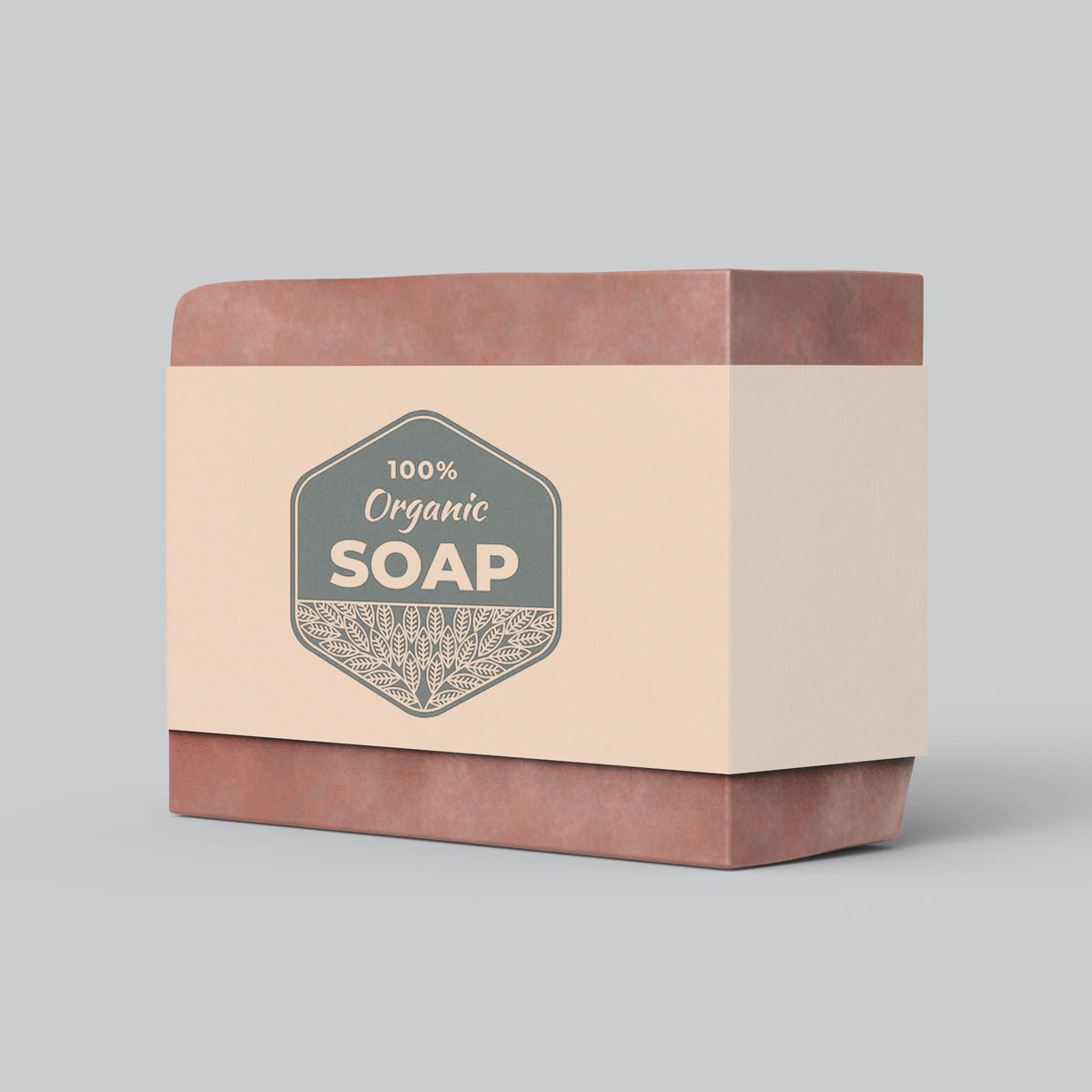 8.5" x 2" Bar Soap Wrap Labels