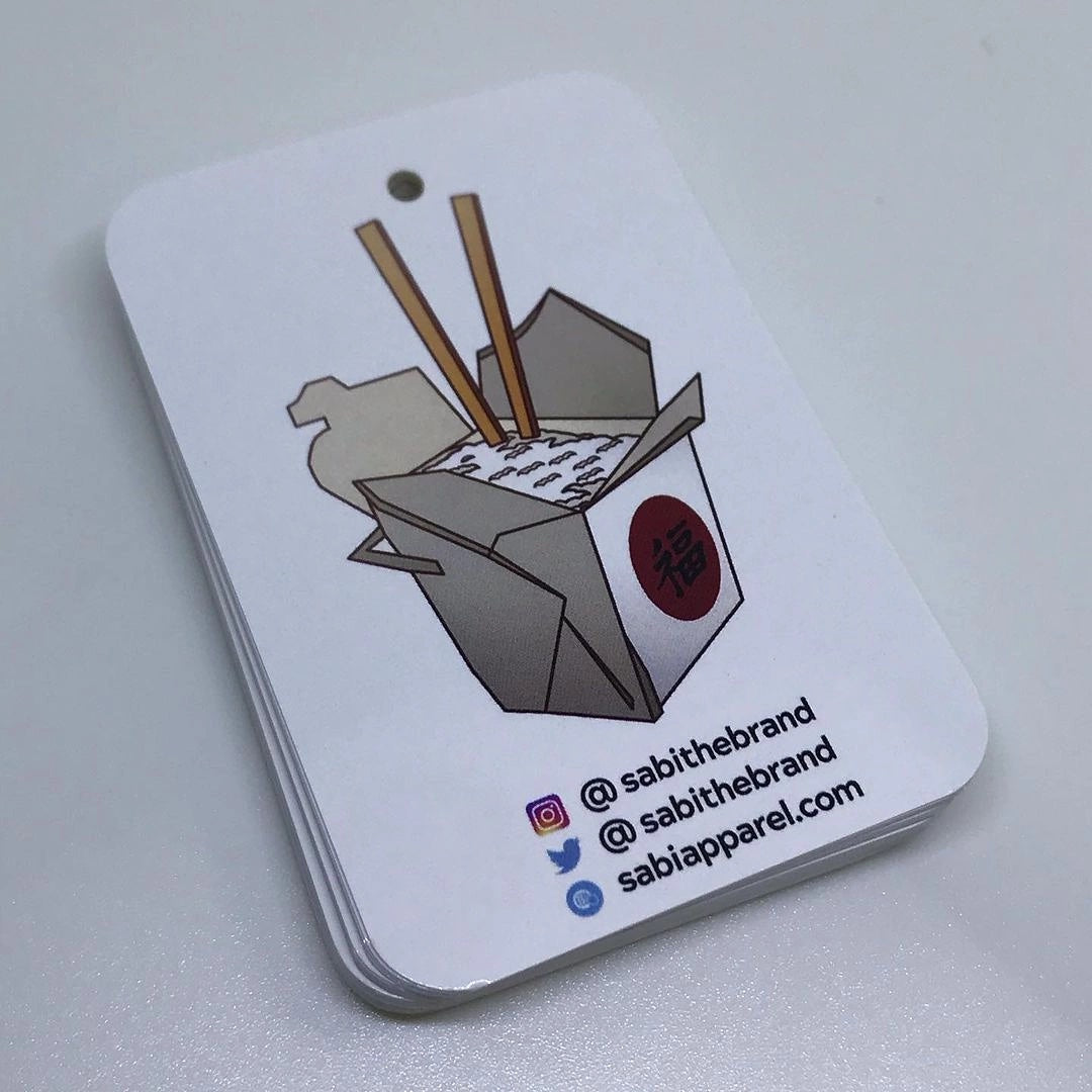 2” x 3.5” Hang Tags