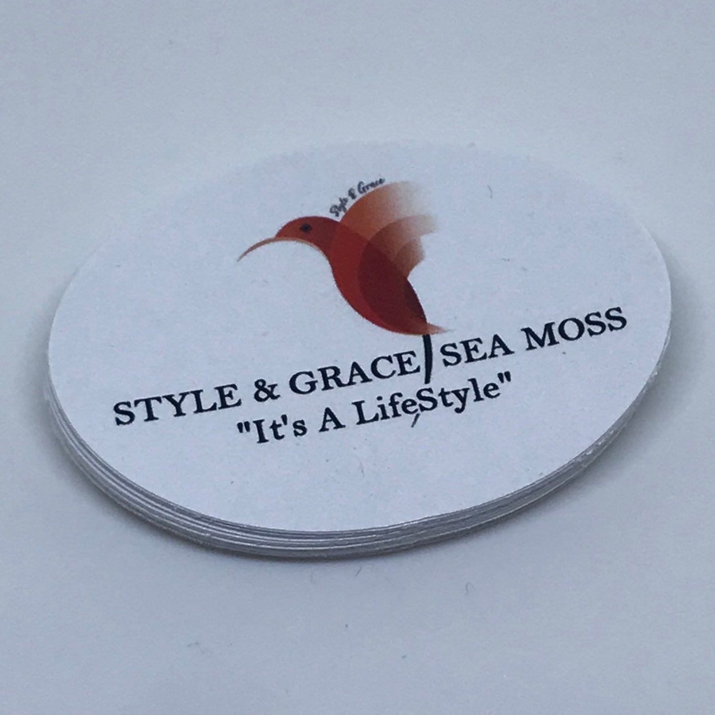 1.5" x 2" Oval Labels