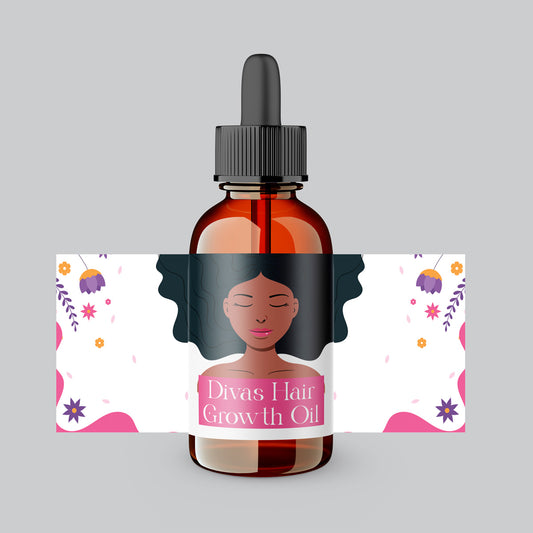 1oz Dropper Bottle Labels - 3.75" x 1.5"