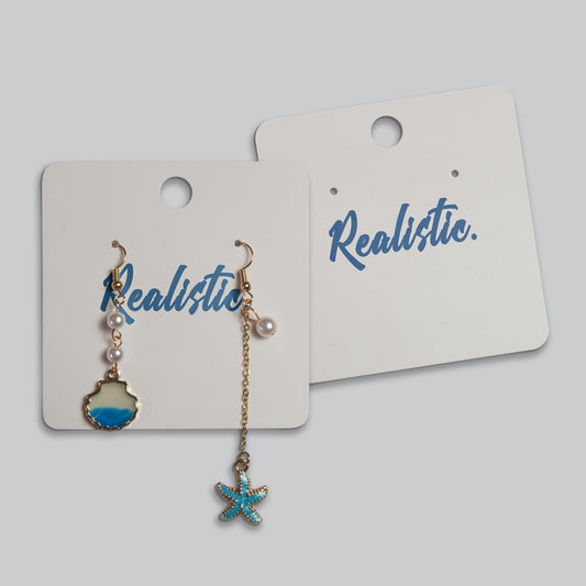 3" Square Earring Display Cards