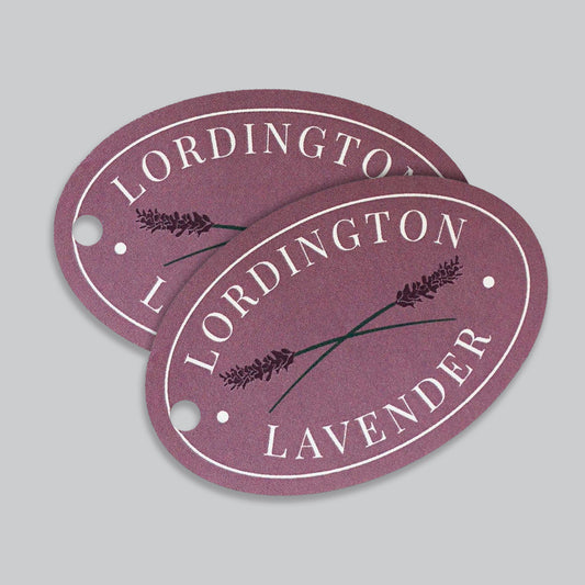 1.5” x 2” Oval Hang Tags