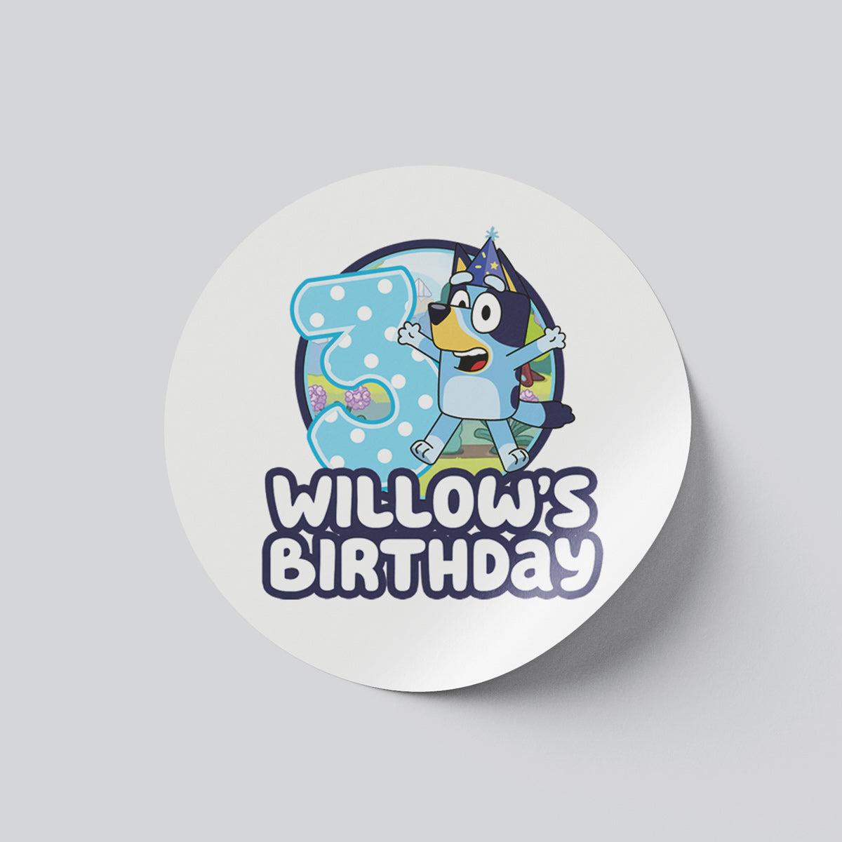 1" Round Labels