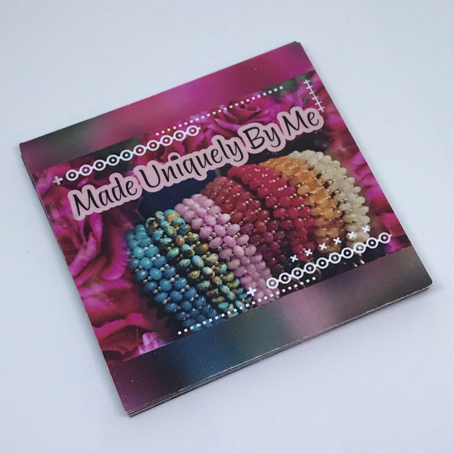 3 inches squared custom business cards (image1)