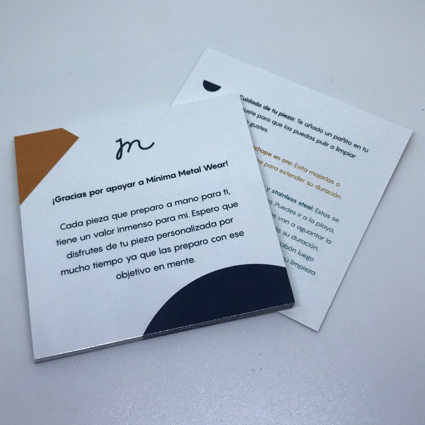 3 inches squared custom business cards (image3)