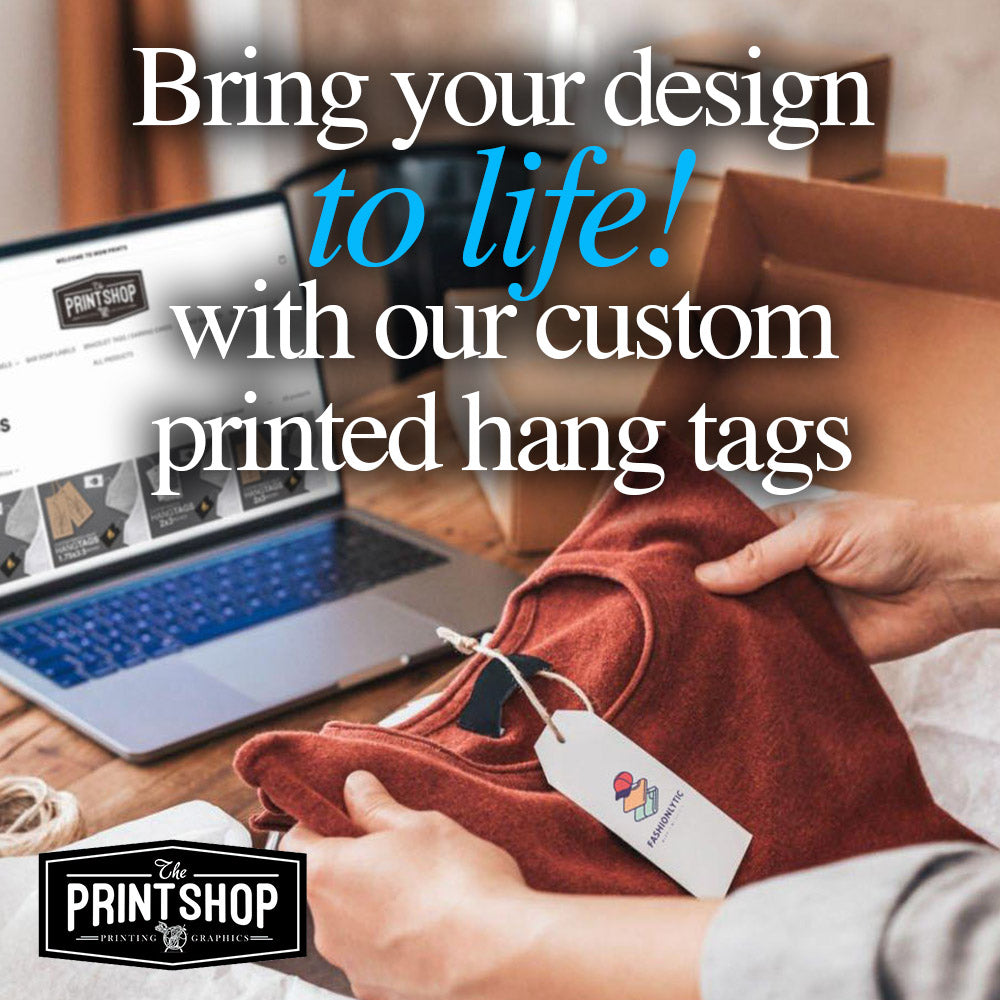 Custom 3” x 3” Square Hang Tags – Elevate Your Brand’s Packaging
