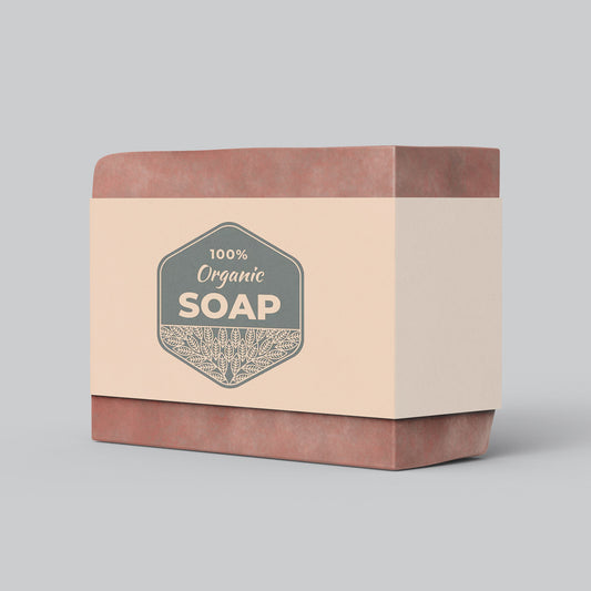9" x 2" Bar Soap Wrap Labels