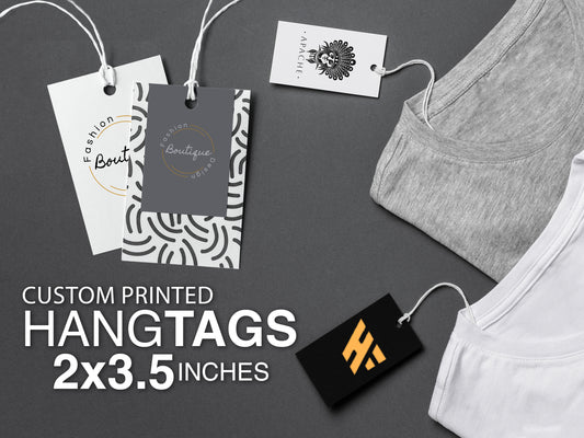 Custom 2” x 3.5” Hang Tags – Elevate Your Brand’s Packaging