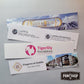 8" x 1.75" Water Bottle Labels